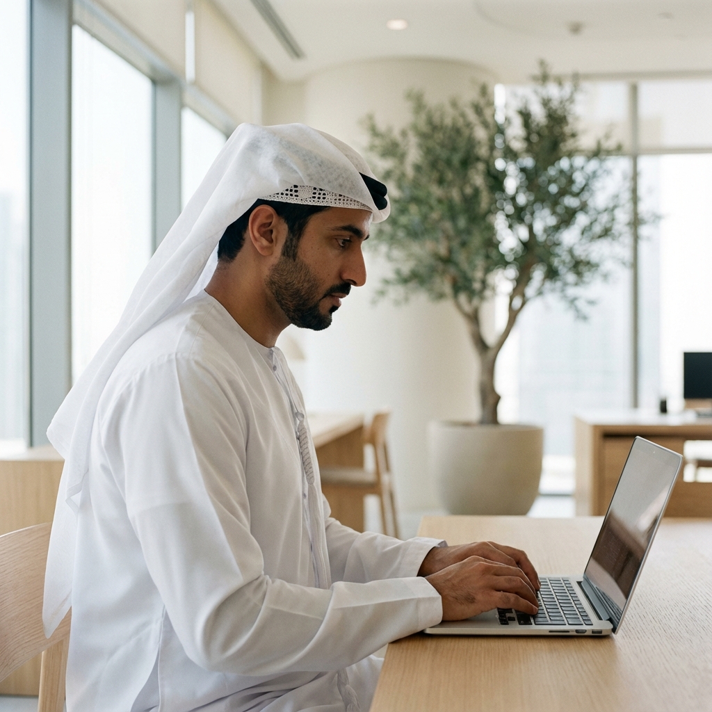 Muhammad Iftikhar Zahid working